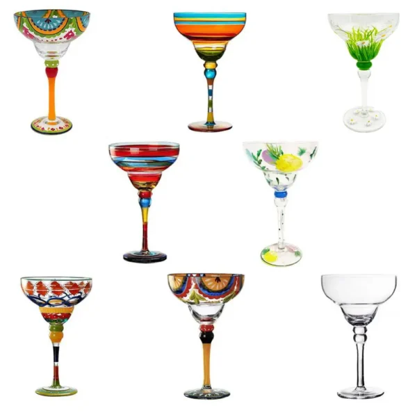 S4c427e89f7464f83a6d2bd6c9579c673l Cool Handmade Colorful Glassware Creative Cocktail Cup (Margarita, Champagne)