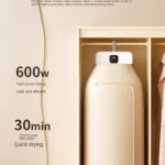 Multi-functional Electric Clothes Dryer (Remote Control) - Timer, Warm Air