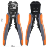 Ferrule Crimper Tool, Ratchet Crimping Tool Kit-Wire Stripper & Crimper Plier, or Plier Set with Connectors