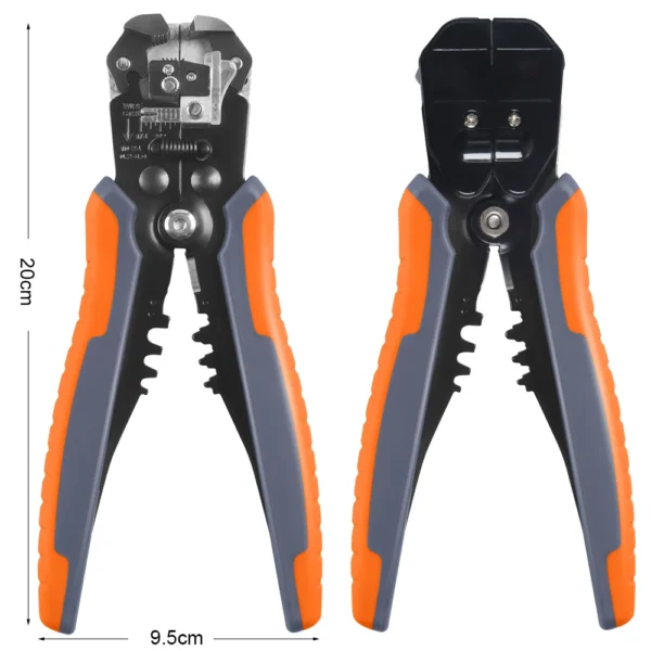 Ferrule Crimper Tool, Ratchet Crimping Tool Kit-Wire Stripper & Crimper Plier, or Plier Set with Connectors