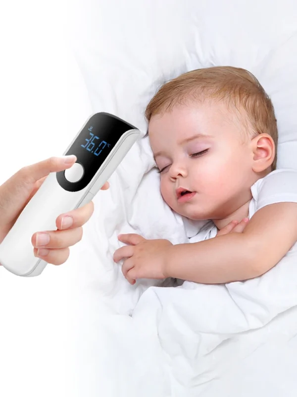 S626eb46ee5404432a96445b0a868acccm Digital Temperature Infrared Thermometer Forehead Non-contact Medical Thermometer LED Display
