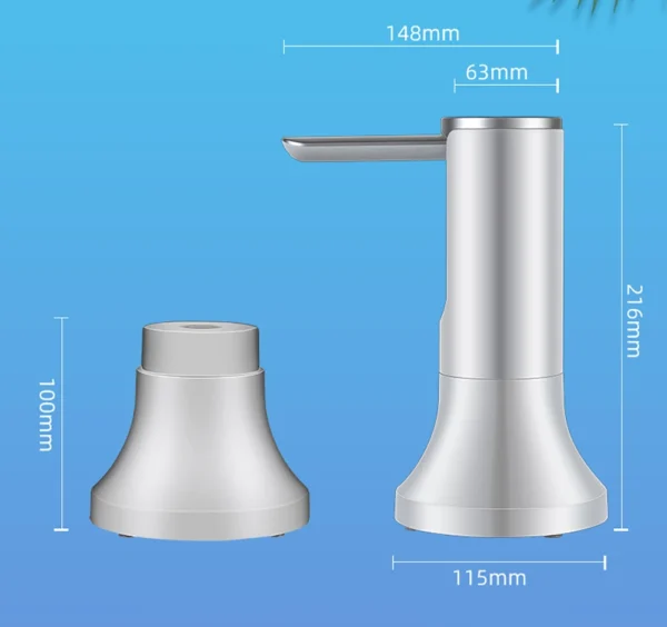 S6b0832f05e334010ab068d1170381e2bM Rechargeable Electric Water Pump (19L) - Foldable Automatic Water Dispenser