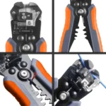 Ferrule Crimper Tool, Ratchet Crimping Tool Kit-Wire Stripper & Crimper Plier, or Plier Set with Connectors