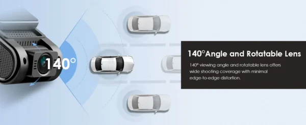 V3 2K WiFi Car Dash Cam (Super Night Vision) - VIOFO A119