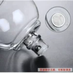 Full Automatic Dianthus Caryophyllus Glass Teapot (Heat-Resistant) - Infuser, Drip, Warmer