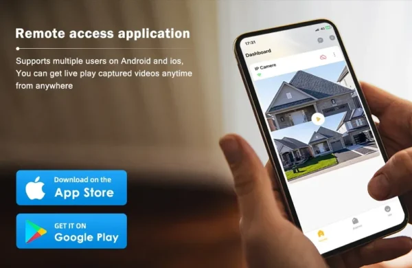 S9c5cd7d946294ef09246bbd1474ef028Z Intelligent 360° PTZ Security IP Camera (6K, WiFi) - 8X Zoom, Motion Tracking