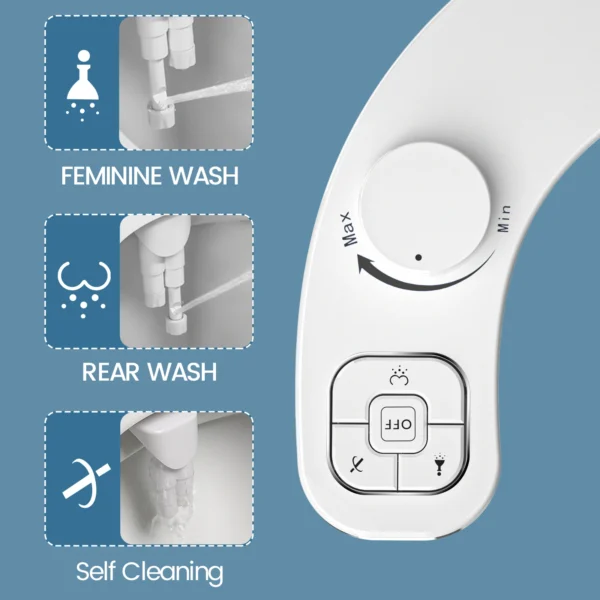 SAMODRA-Non-Electric-Bidet-Self-Cleaning-Dual-Nozzle-Frontal-and-Rear-Wash-Water-Bidet-Toilet-Seat.jpg_ Smart Self-Cleaning Bidet Attachment (Dual Nozzle) - No Electricity