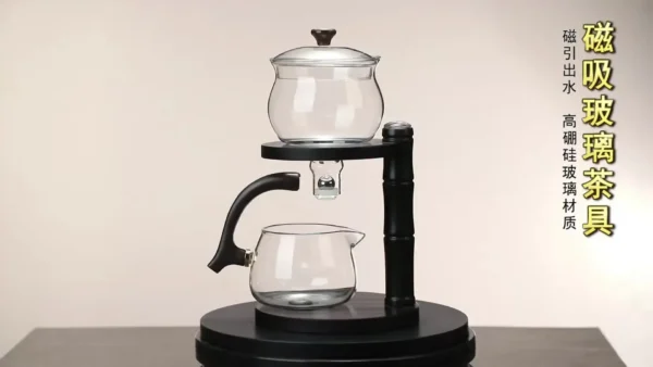 Sa8dd0ad6e6d7480db235b92aaa449b11C Full Automatic Dianthus Caryophyllus Glass Teapot (Heat-Resistant) - Infuser, Drip, Warmer