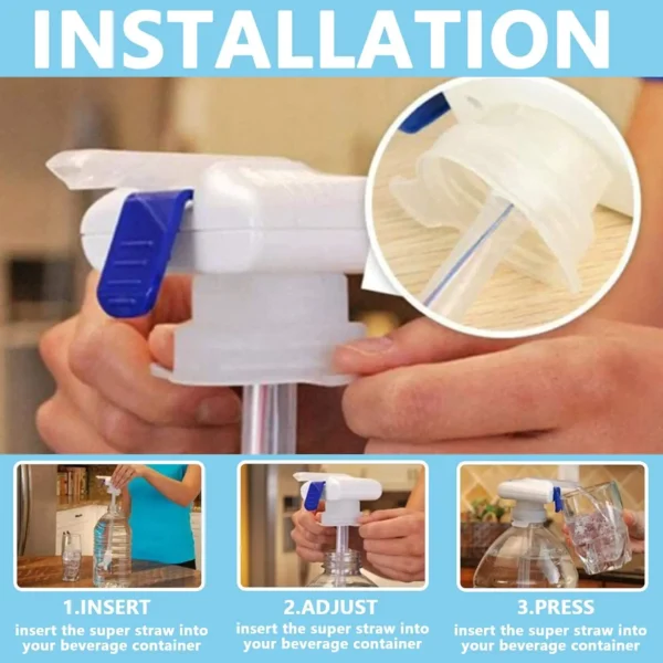 Sb1063f496dec41988ab48d6bde0c9c71I Touchless Electric Drink Dispenser - Water Milk Beverages