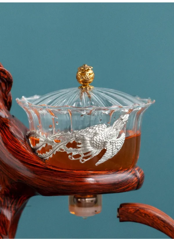 Sb489b2eac0844aaeb7f22da2212c60c2z Tea Making Kungfu Tea Set Automatic (Heat-Resistant Glass) - Warmer, Infuser