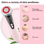 Multi-functional Facial Skin Care Massager Electric Device Clean Face Skin Rejuvenation Lifting Tighten