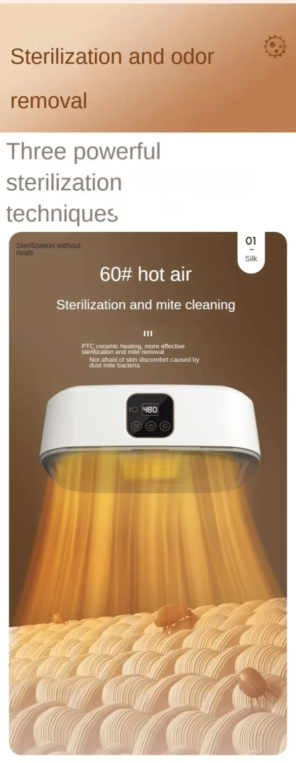 Sbde72ff077f24d4bb788a67e8814d815W Multi-functional Electric Clothes Dryer (Remote Control) - Timer, Warm Air