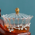 Tea Making Kungfu Tea Set Automatic (Heat-Resistant Glass) - Warmer, Infuser