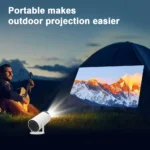 Home Cinema 4K WiFi6 Projector (Android 11) - Portable, 260 ANSI