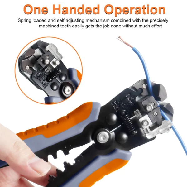 Ferrule Crimper Tool, Ratchet Crimping Tool Kit-Wire Stripper & Crimper Plier, or Plier Set with Connectors