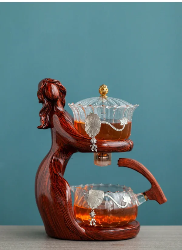 Sd4f5703203994af59bbb2de920b2a238y Tea Making Kungfu Tea Set Automatic (Heat-Resistant Glass) - Warmer, Infuser