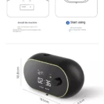 Creative Touchless Liquid Foam Soap Dispenser (Time & Temperature Display) - Waterproof, Automatic