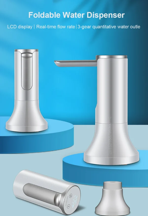 Se69cd4b28f144585950777f16fade9d54 Rechargeable Electric Water Pump (19L) - Foldable Automatic Water Dispenser