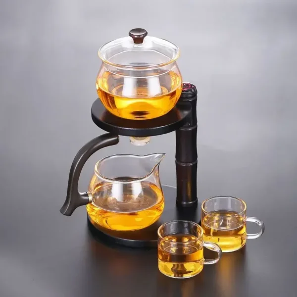 Se71df8101092460ca85a62deb3ca6924u Full Automatic Dianthus Caryophyllus Glass Teapot (Heat-Resistant) - Infuser, Drip, Warmer