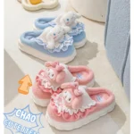 Hello Kitty Slippers (Women's) - Cozy Winter, Indoor/Outdoor