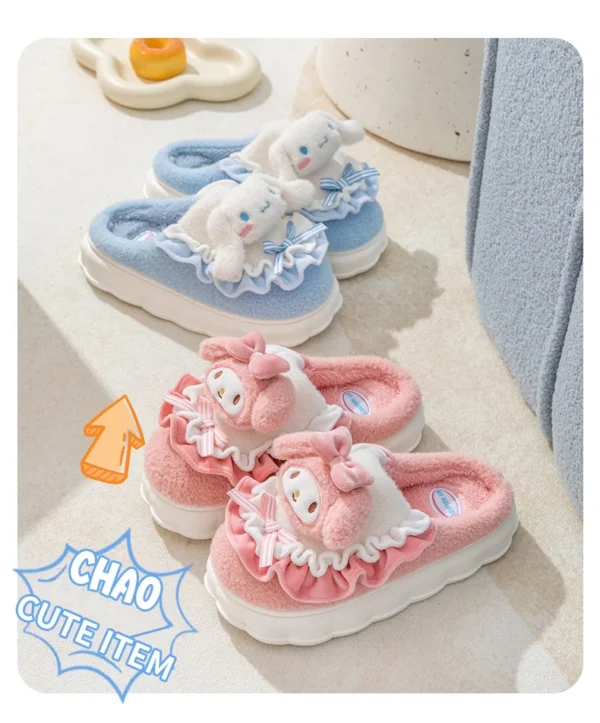 Se7c766b1d35e439c99132685a511f5029 Hello Kitty Slippers (Women's) - Cozy Winter, Indoor/Outdoor