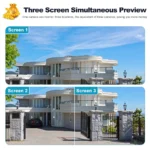 Intelligent 360° PTZ Security IP Camera (6K, WiFi) - 8X Zoom, Motion Tracking