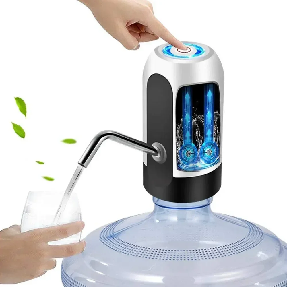 One-Click Automatic Pump Water Dispenser Cooler - Mini Drinkware Kitchen