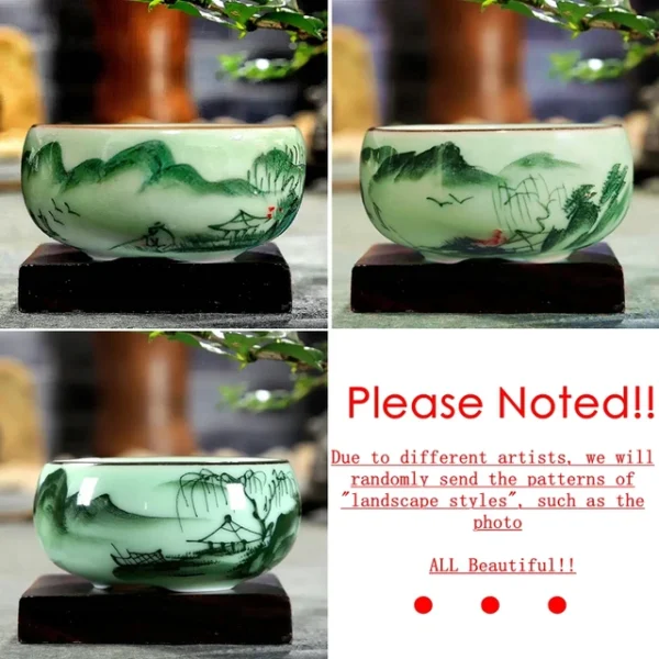 Traditional-Celadon-Hand-painted-Landscape-Teacup-Ceramic-Lotus-Bamboo-Carp-Tea-Set-Double-fish-Chinese-Tea.jpg_640x640.jpg_ (1) Traditional 80ml Celadon Teacup Ceramic (Hand-painted Landscape) - Lotus, Bamboo, Carp