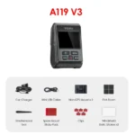 V3 2K WiFi Car Dash Cam (Super Night Vision) - VIOFO A119