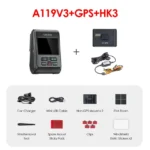 V3 2K WiFi Car Dash Cam (Super Night Vision) - VIOFO A119