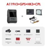 V3 2K WiFi Car Dash Cam (Super Night Vision) - VIOFO A119