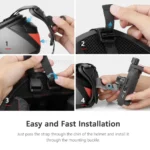 Tree & Shadow Adjustable-Motorcycle-Helmet-Strap