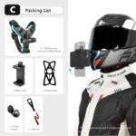 Tree & Shadow Adjustable-Motorcycle-Helmet-Strap