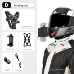 Tree & Shadow Adjustable-Motorcycle-Helmet-Strap