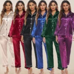 2Pcs/Set Women's Fashion Pajamas Cardigan