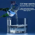Cat Water Fountain Auto Recirculate Filtering Cats Dog Water Dispenser