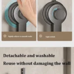 Aluminum Folding Clothes Drying Rack wall Suction Cup