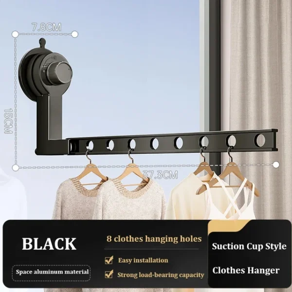Folding-Clothes-Drying-Rack-Aluminum-wall-Suction-Cup-Laundry-Rack-for-Home-Retractable-Clothes-Horse.jpg_640x640.jpg_ (2) Aluminum Folding Clothes Drying Rack wall Suction Cup