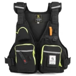 Professional Life Jacket Fishing Vests Buoyancy Suit Portable Multi-Pockets Waterproof