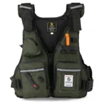 Professional Life Jacket Fishing Vests Buoyancy Suit Portable Multi-Pockets Waterproof
