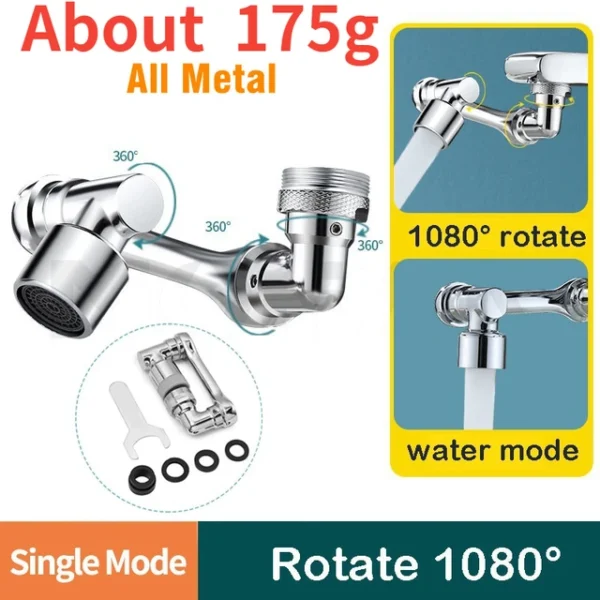 Metal-1080-Universal-Rotation-Faucet-Sprayer-Head-22-24mm-Adaptor-Washbasin-Faucet-Extender-Aerator-Bubbler-Nozzle.jpg_640x640.jpg_ (1) Faucet Extender Metal 1080° Universal Rotation Faucet Sprayer Head 22/24mm Adaptor Washbasin Aerator Bubbler Nozzle Kitchen Tap