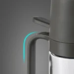 Oil Spray Bottle 250ml High Borosilicate Glass Cooking Oil Dispenser