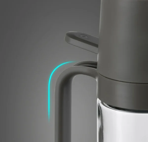 S0f4f0eb7e8b74564ac8f57def5ab0240O Oil Spray Bottle 250ml High Borosilicate Glass Cooking Oil Dispenser