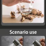 Oil Spray Bottle 250ml High Borosilicate Glass Cooking Oil Dispenser