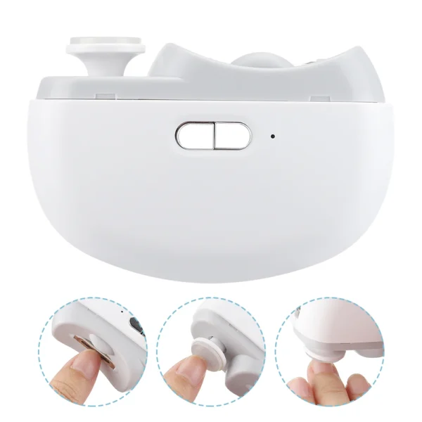 S30f71554fb704e06ae98fb1e36d4ab2d4 Smart 3in1 Electric Nail Clipper Automatic Nail Grinder