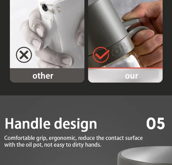 S5db2f1f755294718806dd0126754aee5f Oil Spray Bottle 250ml High Borosilicate Glass Cooking Oil Dispenser