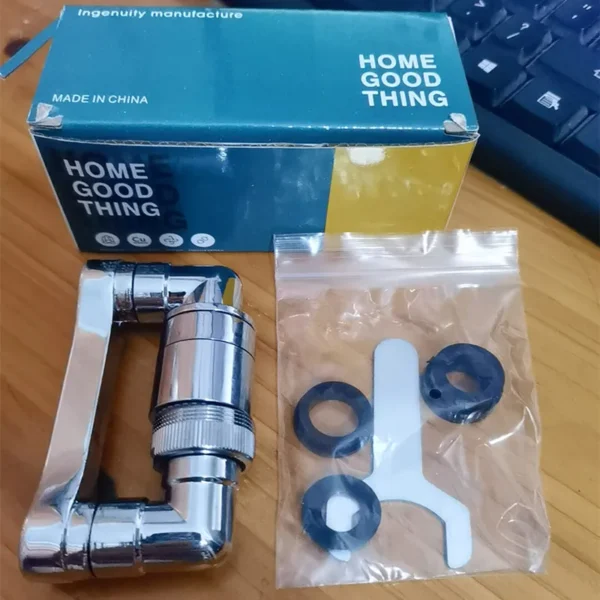 S774990c8530a4b5ab9634cb518ba5878k Faucet Extender Metal 1080° Universal Rotation Faucet Sprayer Head 22/24mm Adaptor Washbasin Aerator Bubbler Nozzle Kitchen Tap