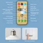 LED 30W Ceiling Fan Light LED Fan Ceiling Light With Remote Dimming