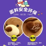 Gift 80/100cm Big Plush Size Teddy Bear Giant Toy Pink Girl Wife Birthday Valentines Day