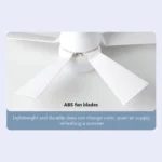 LED 30W Ceiling Fan Light LED Fan Ceiling Light With Remote Dimming